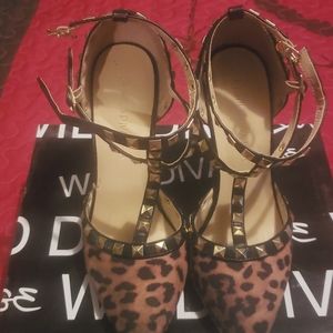 Leopard Heels